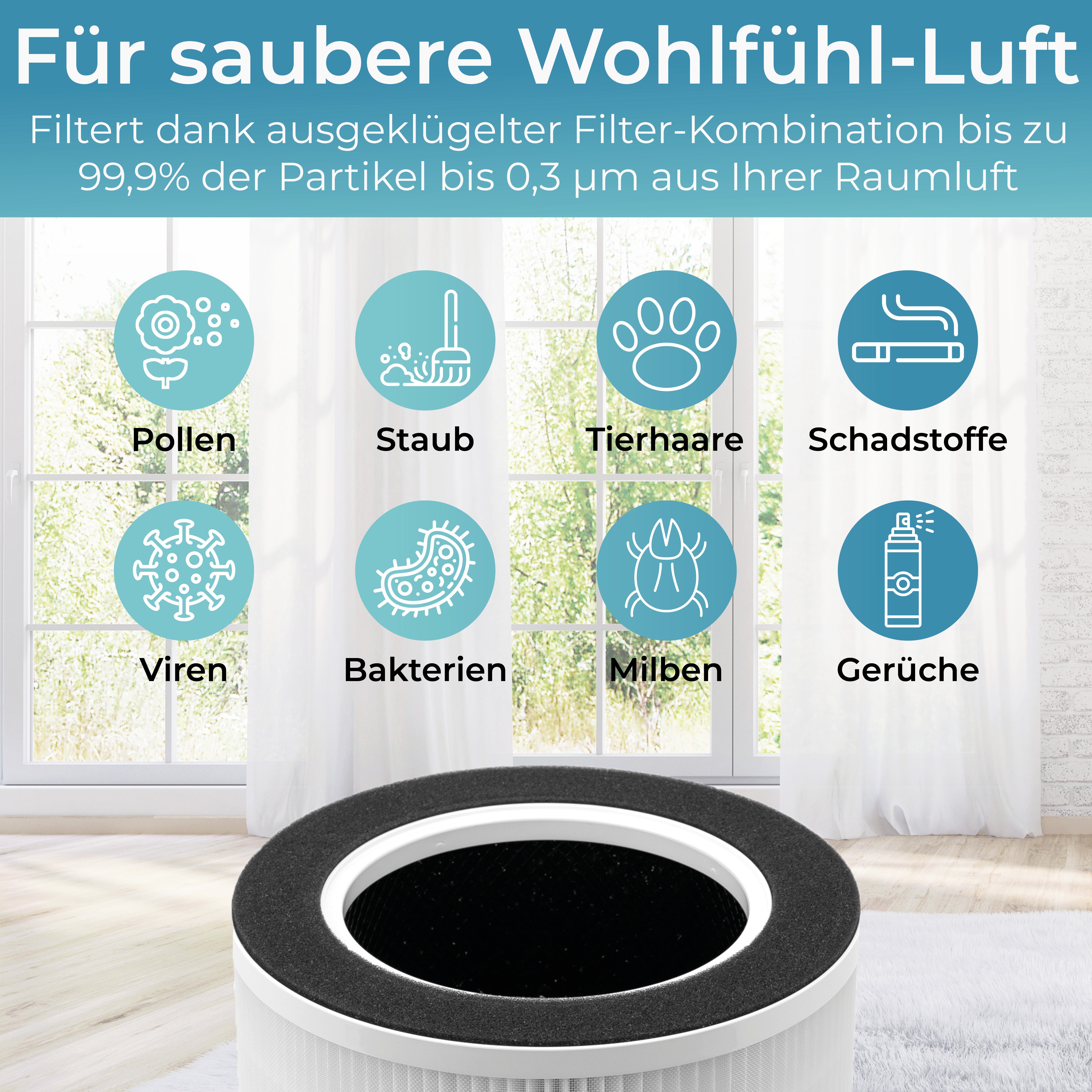 Luftreiniger 300i - HEPA Filter H13