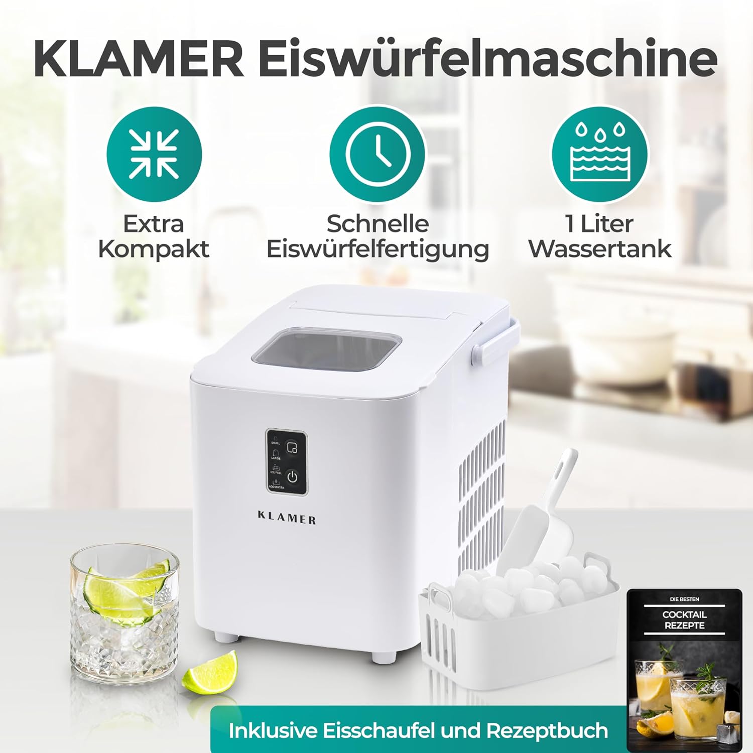 Eiswürfelmaschine Kompakt