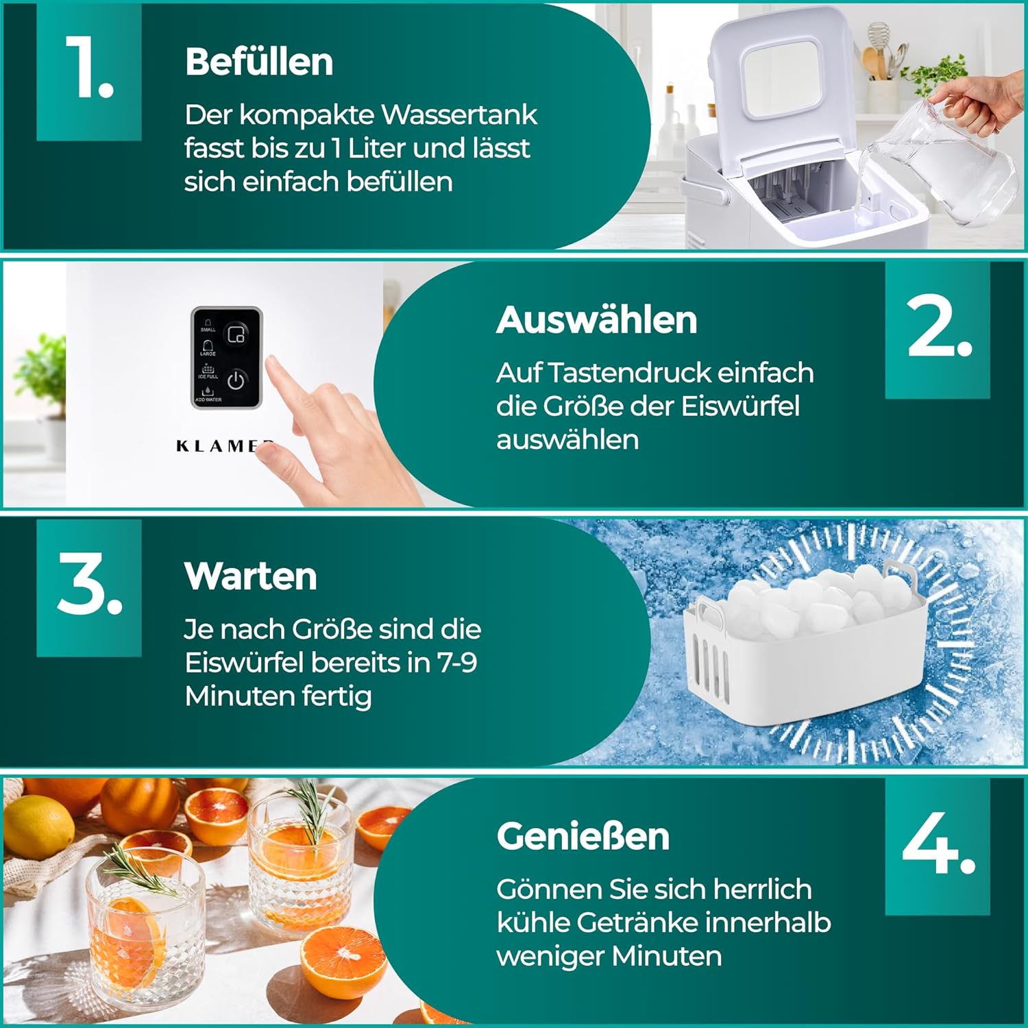 Eiswürfelmaschine Kompakt