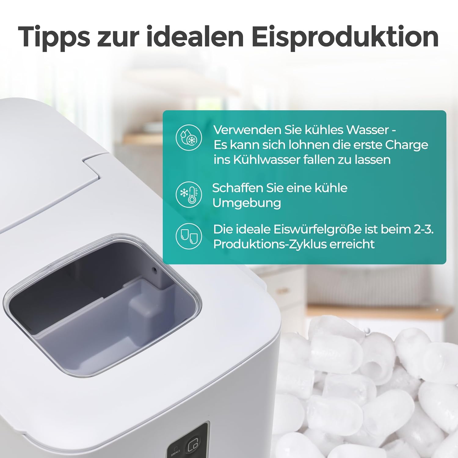 Eiswürfelmaschine Kompakt