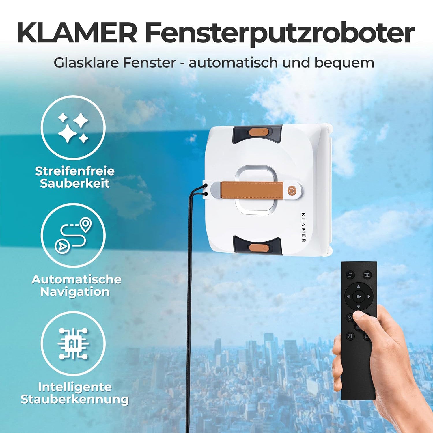 Fensterputz-Roboter
