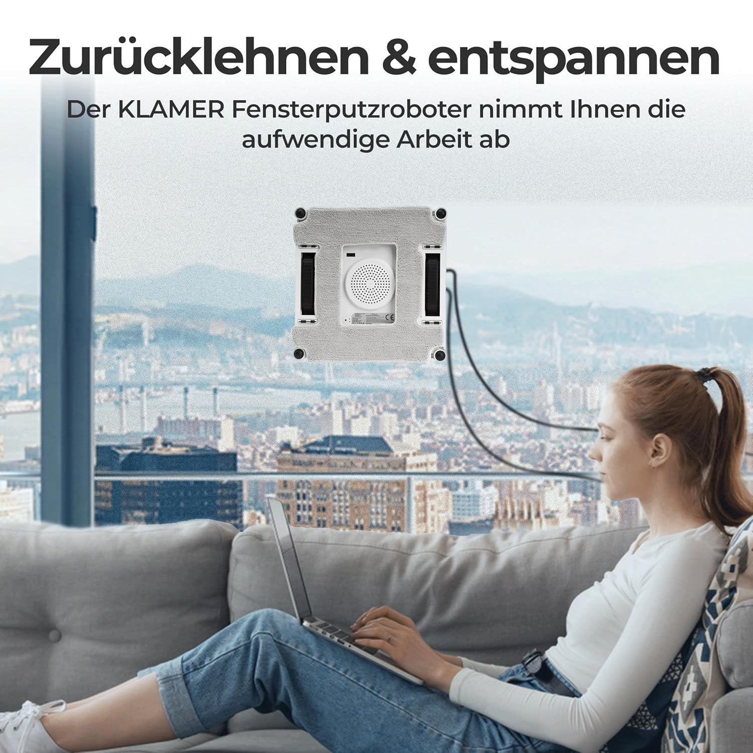Fensterputz-Roboter