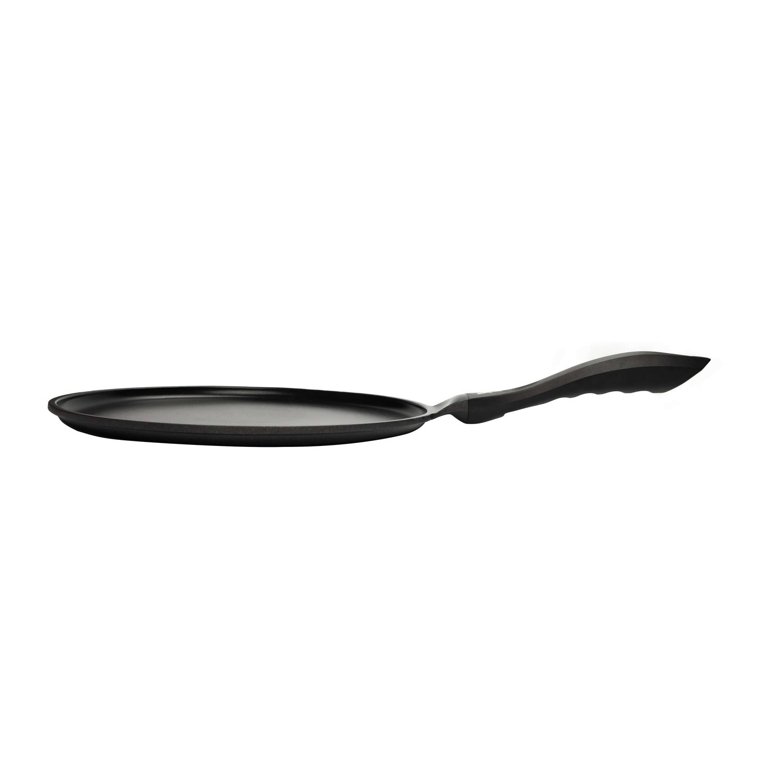 Crêpespfanne 28cm mit antihaftbeschichteter Oberfläche für einfache Zubereitung von Crêpes und Pfannkuchen.