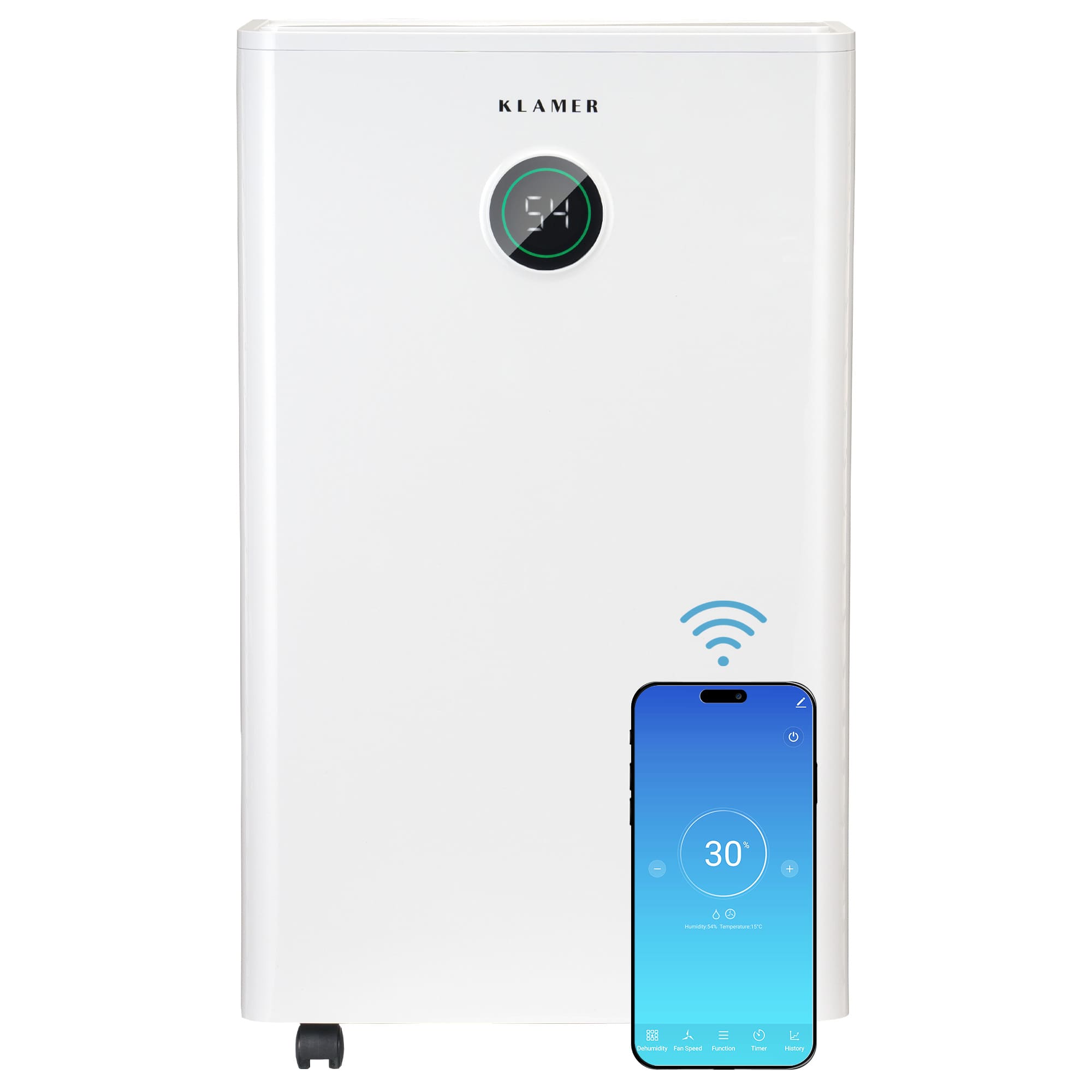 Luftentfeuchter 20/25L Wifi