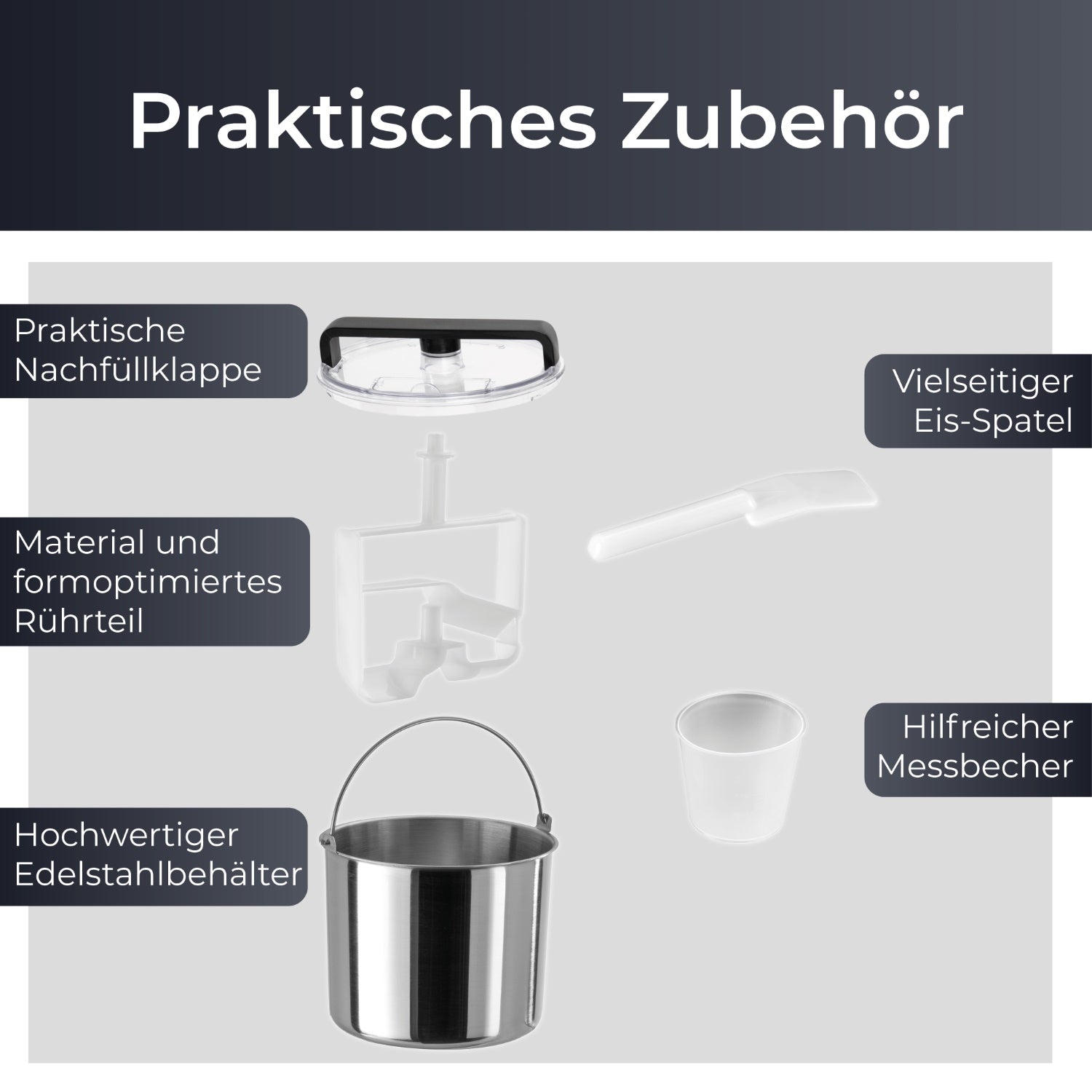 Eismaschine Pro 2L