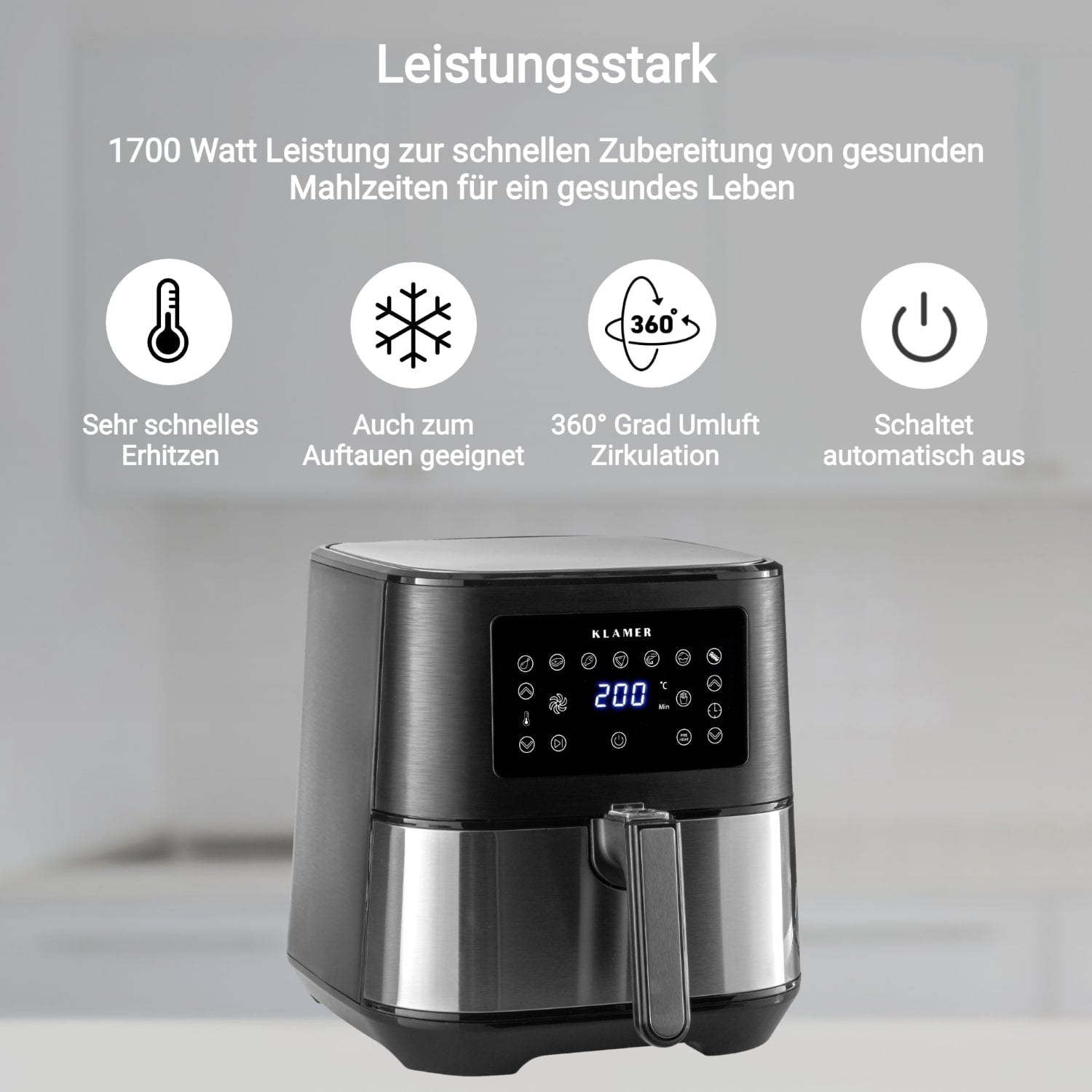 Heißluftfritteuse XL 5.5L