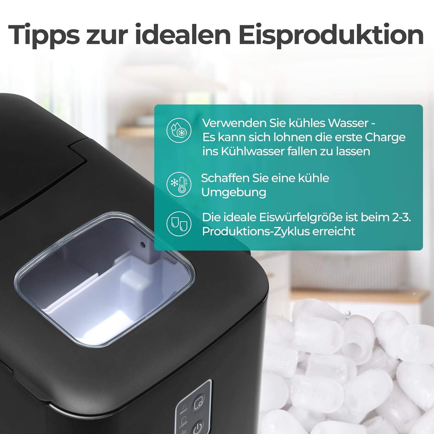 Eiswürfelmaschine Kompakt