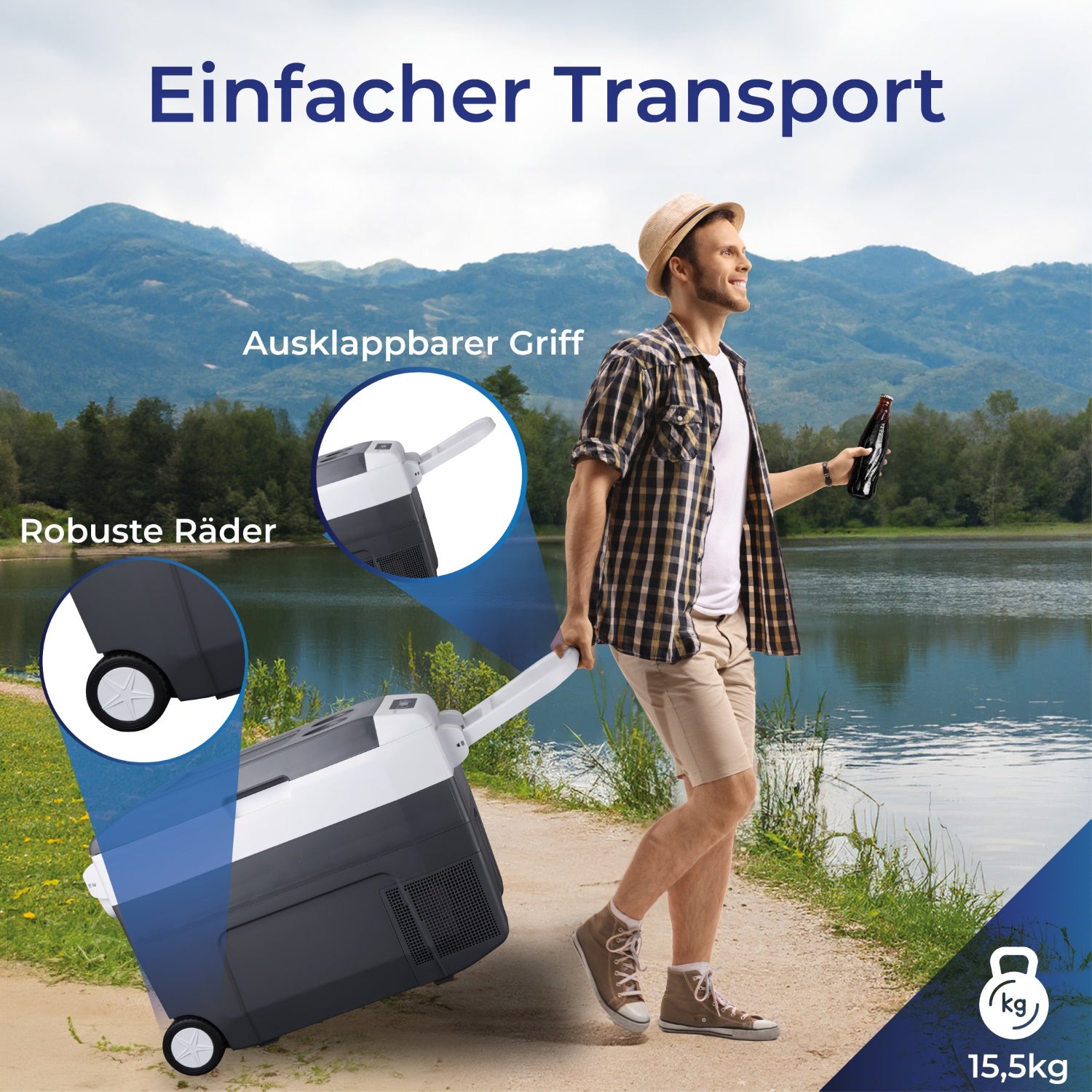 Mobile Kühlbox XXL