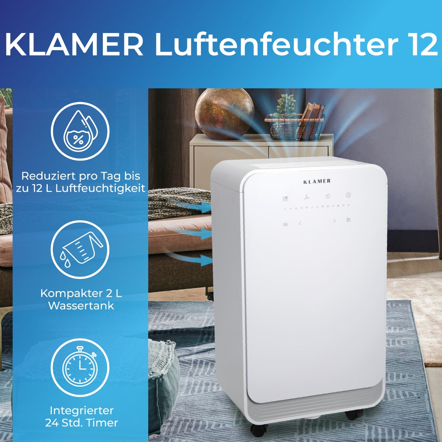 Luftentfeuchter 12L