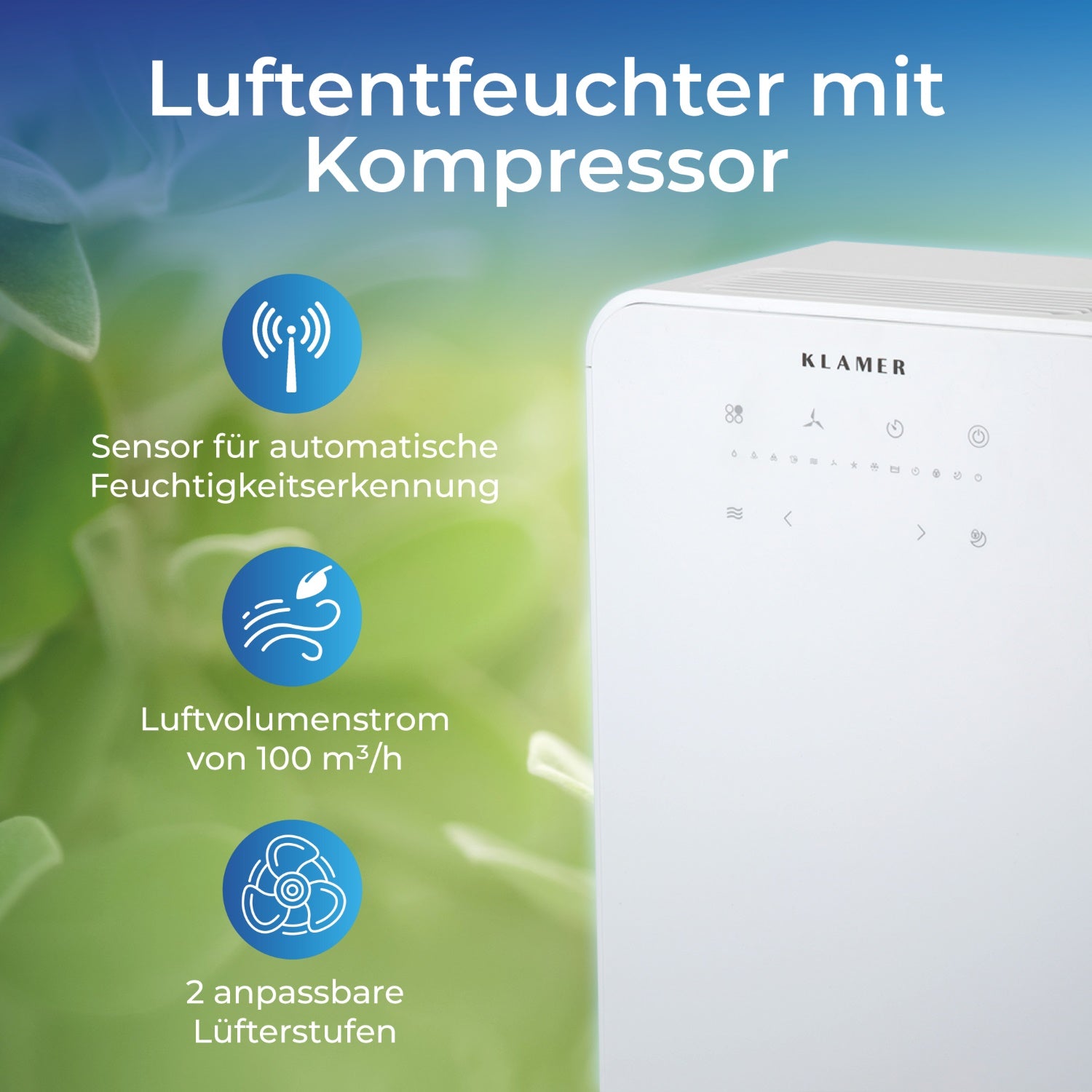 Luftentfeuchter 12L