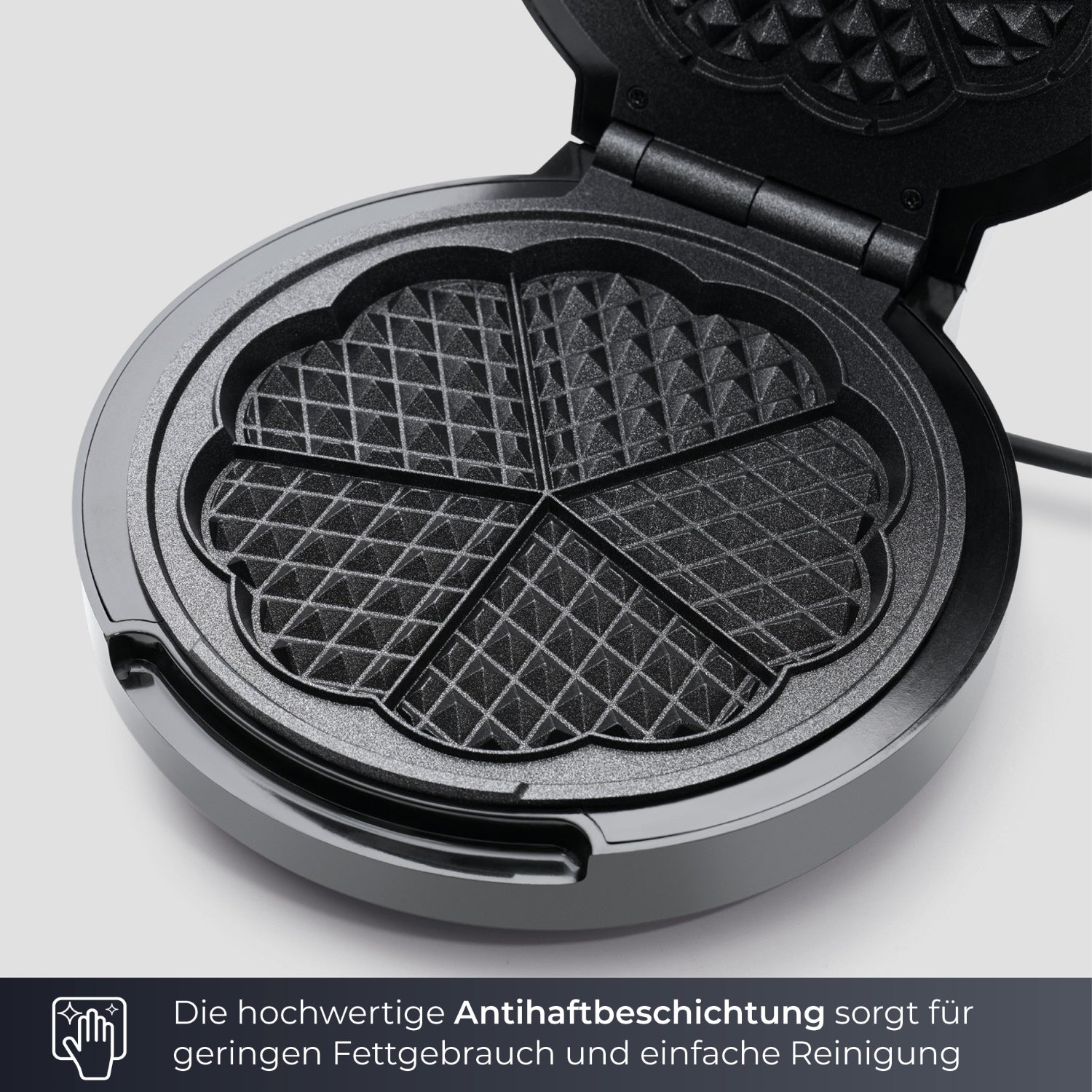 Waffeleisen Herzwaffel