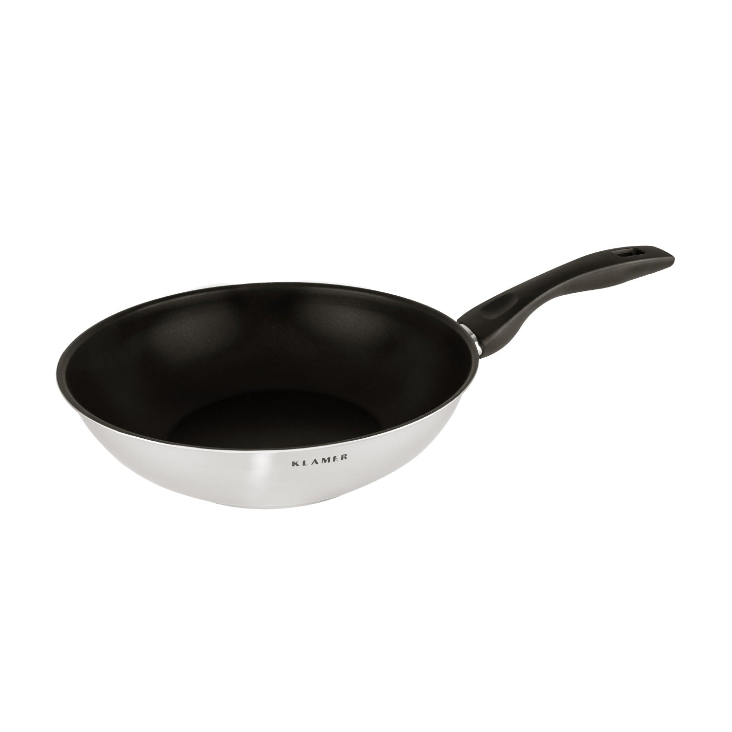 Profi Edelstahl-Wok 28cm