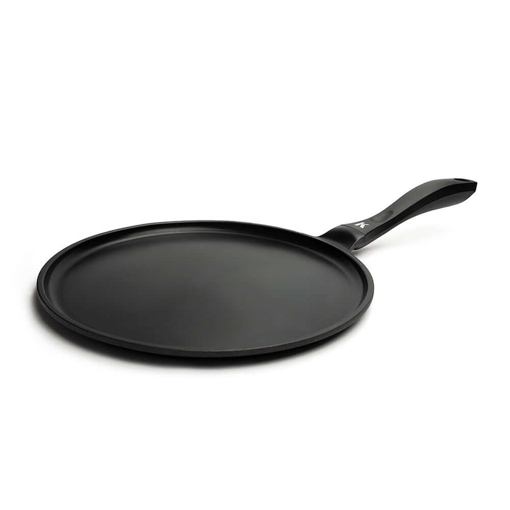 Crêpespfanne 28cm - Antihaft-Pfanne für einfaches Zubereiten von Crêpes und Pfannkuchen, induktionsgeeignet.