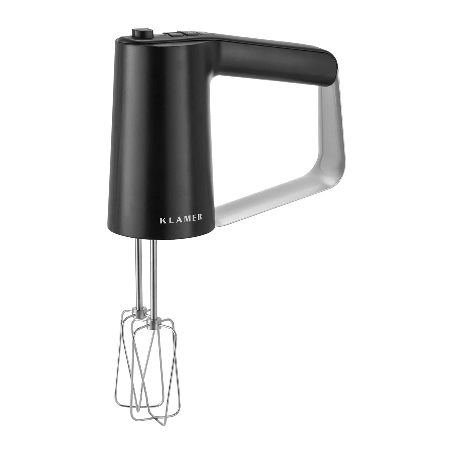 Handmixer mit 5 Geschwindigkeitsstufen und Turbo-Funktion für optimale Rührergebnisse.