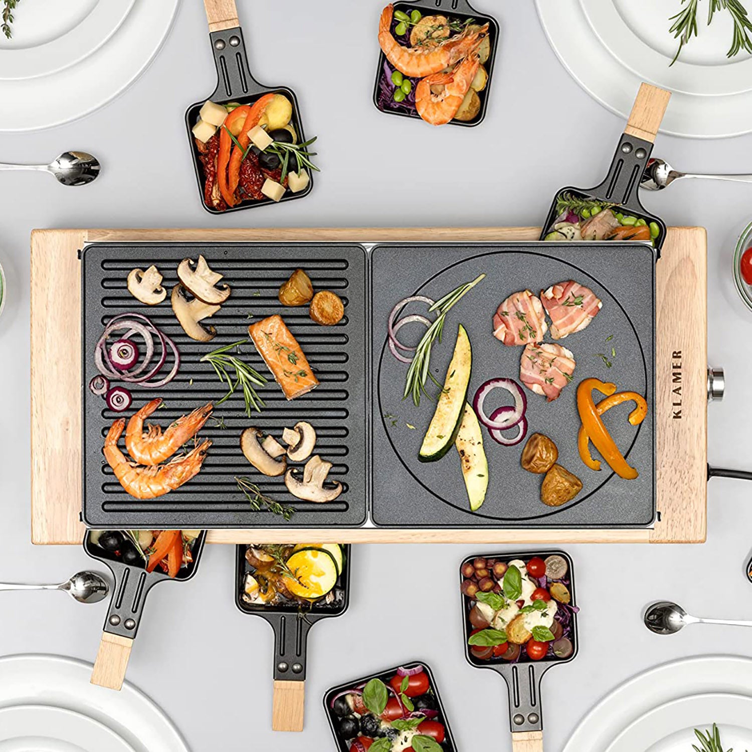 Raclette Grill für 8 Personen
