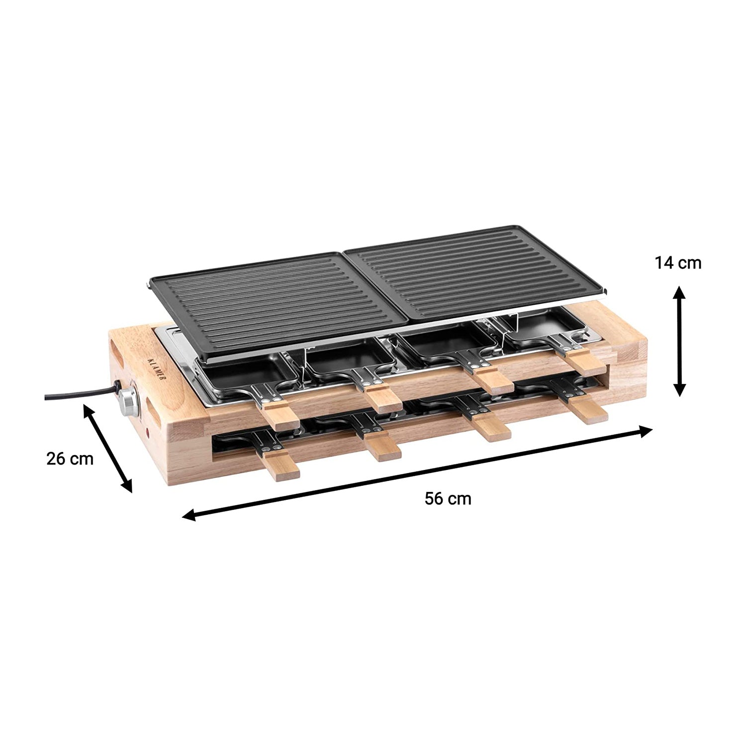 Raclette Grill für 8 Personen