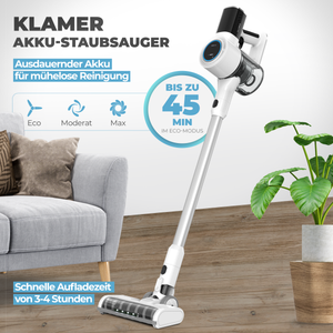 Akkustaubsauger 420 Weiß