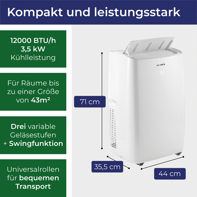 Mobile Klimaanlage 12000