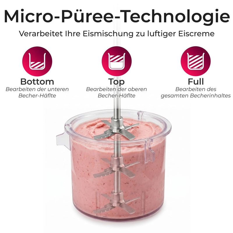 Eismaschine Micro Püree