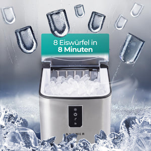 KLAMER Eiswürfelmaschine 1L Default – Bild 3
