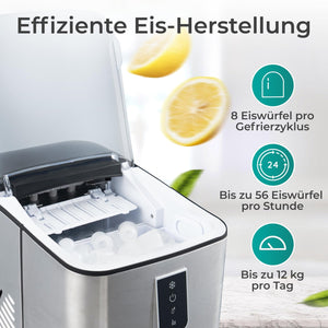 KLAMER Eiswürfelmaschine 1L Default – Bild 4