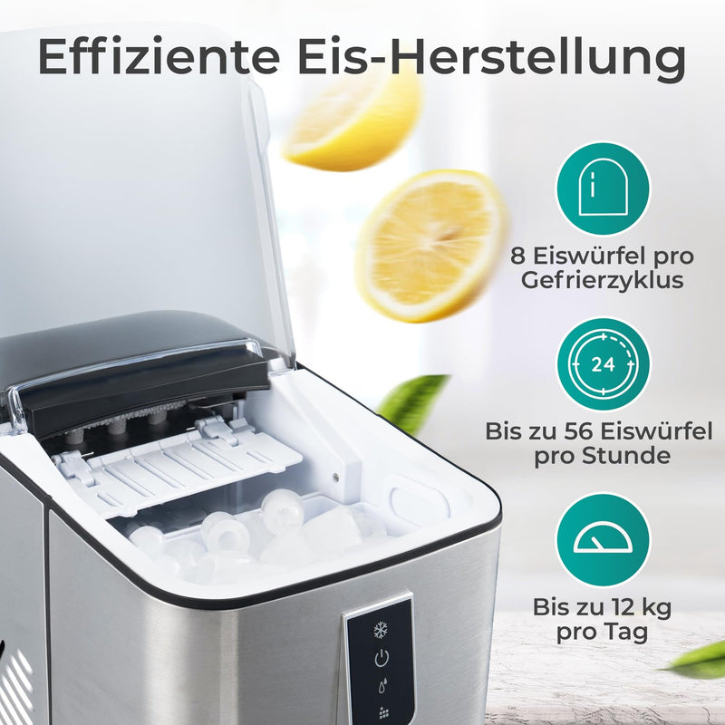 KLAMER Eiswürfelmaschine 1L Default – Bild 4