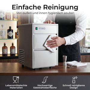 KLAMER Eiswürfelmaschine Gastro 20 kg/24h 20 kg/24h – Bild 5