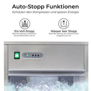 KLAMER Eiswürfelmaschine Gastro 20 kg/24h 20 kg/24h – Bild 6