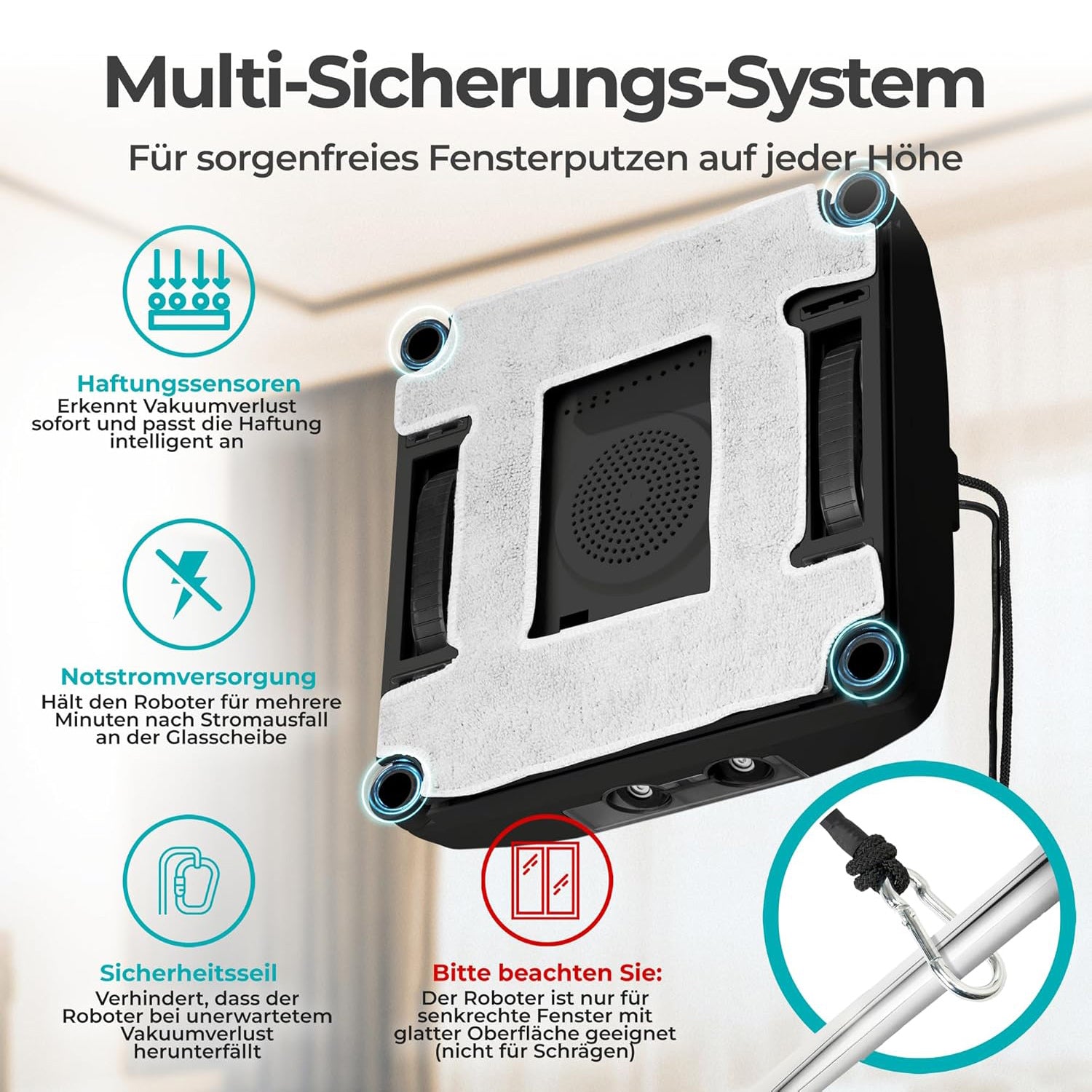 Fensterputz-Roboter