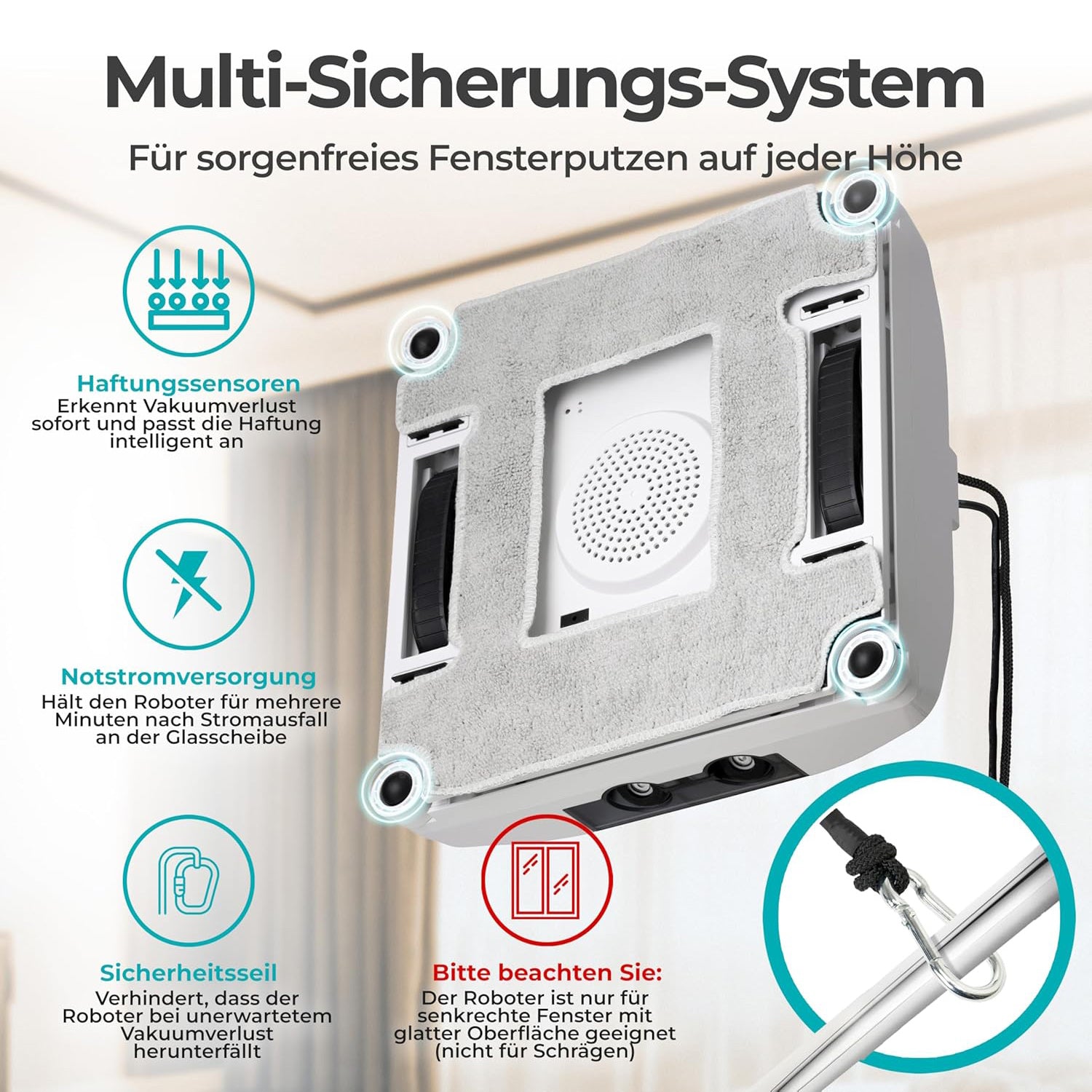 Fensterputz-Roboter