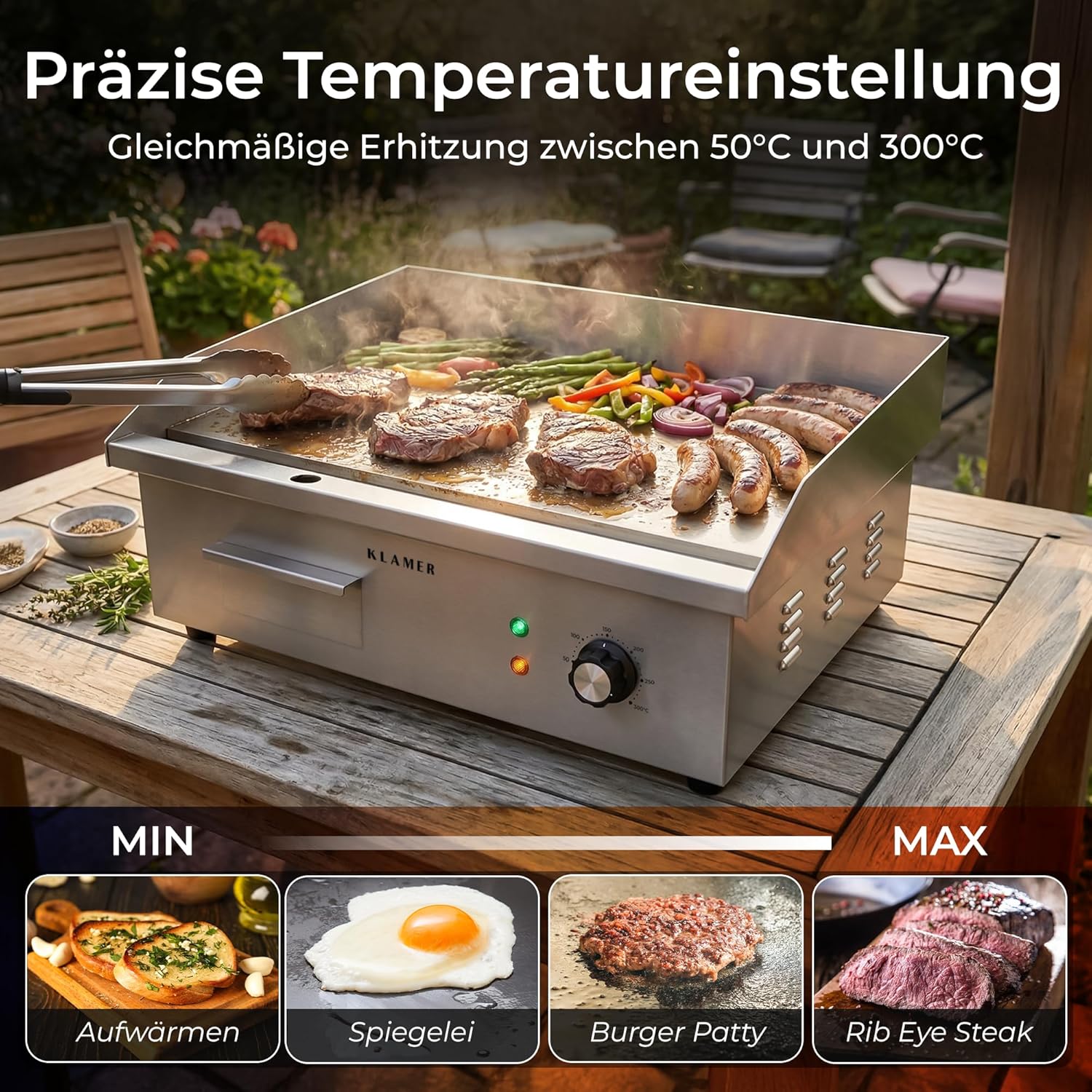 KLAMER Elektrogrill 3000