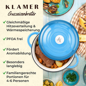 Gusseisen-Bräter