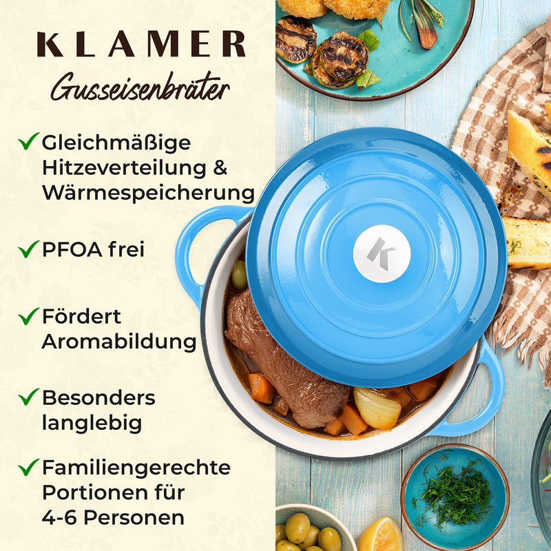 Gusseisen-Bräter