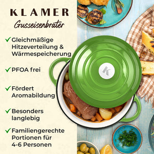 Gusseisen-Bräter