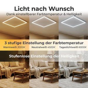 KLAMER Infrarot Deckenheizung 63 × 63 cm (400 W) – Bild 7