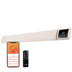 KLAMER Infrarotheizung 3200 mit WLAN Beige – Bild 1