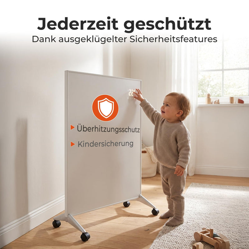 KLAMER Infrarotheizung Carbon-Crystal 60 x 100 cm – Bild 7