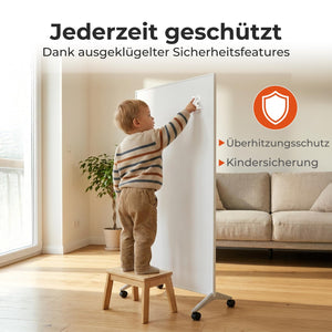 KLAMER Infrarotheizung Carbon-Crystal 60 x 120 cm – Bild 7