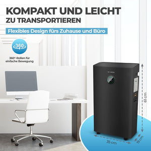 KLAMER KLAMER Luftentfeuchter elektrisch 25L in 24h mit 5,5L Tank – Leiser, energieeffizienter Raumentfeuchter mit Smart Sensor, Timer & Wäschemodus – Gegen Schimmel, Feuchtigkeit & Kondenswasser 25 L/Tag – Bild 9