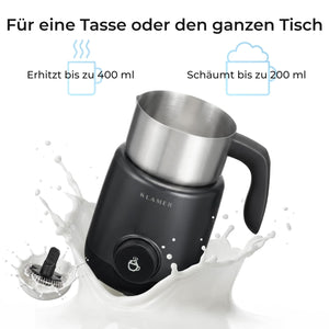 KLAMER Milchaufschäumer Elektrisch 550W – Bild 5