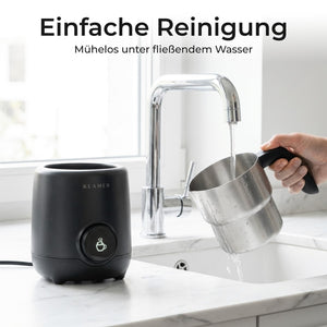 KLAMER Milchaufschäumer Elektrisch 550W – Bild 6