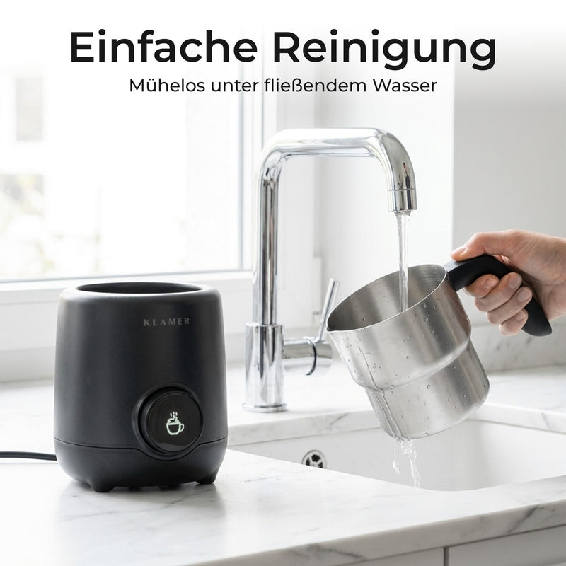 KLAMER Milchaufschäumer Elektrisch 550W – Bild 6