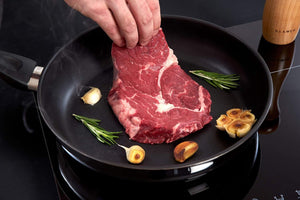 Profi Edelstahl-Bratpfanne 28cm