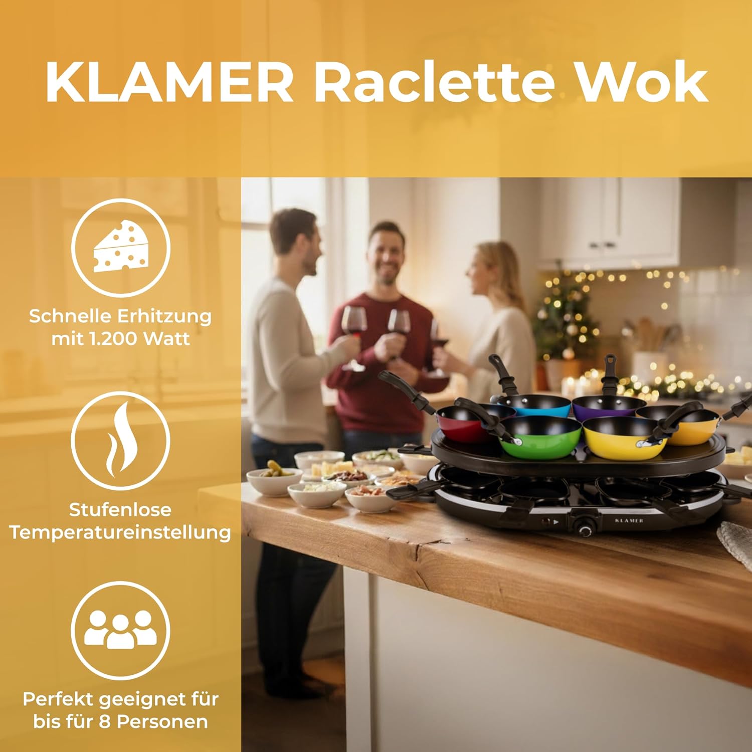 Raclette-Wok