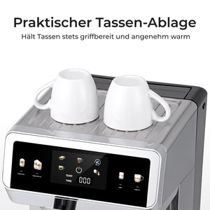 KLAMER Siebträgermaschine 20 Bar Edelstahl – Bild 6