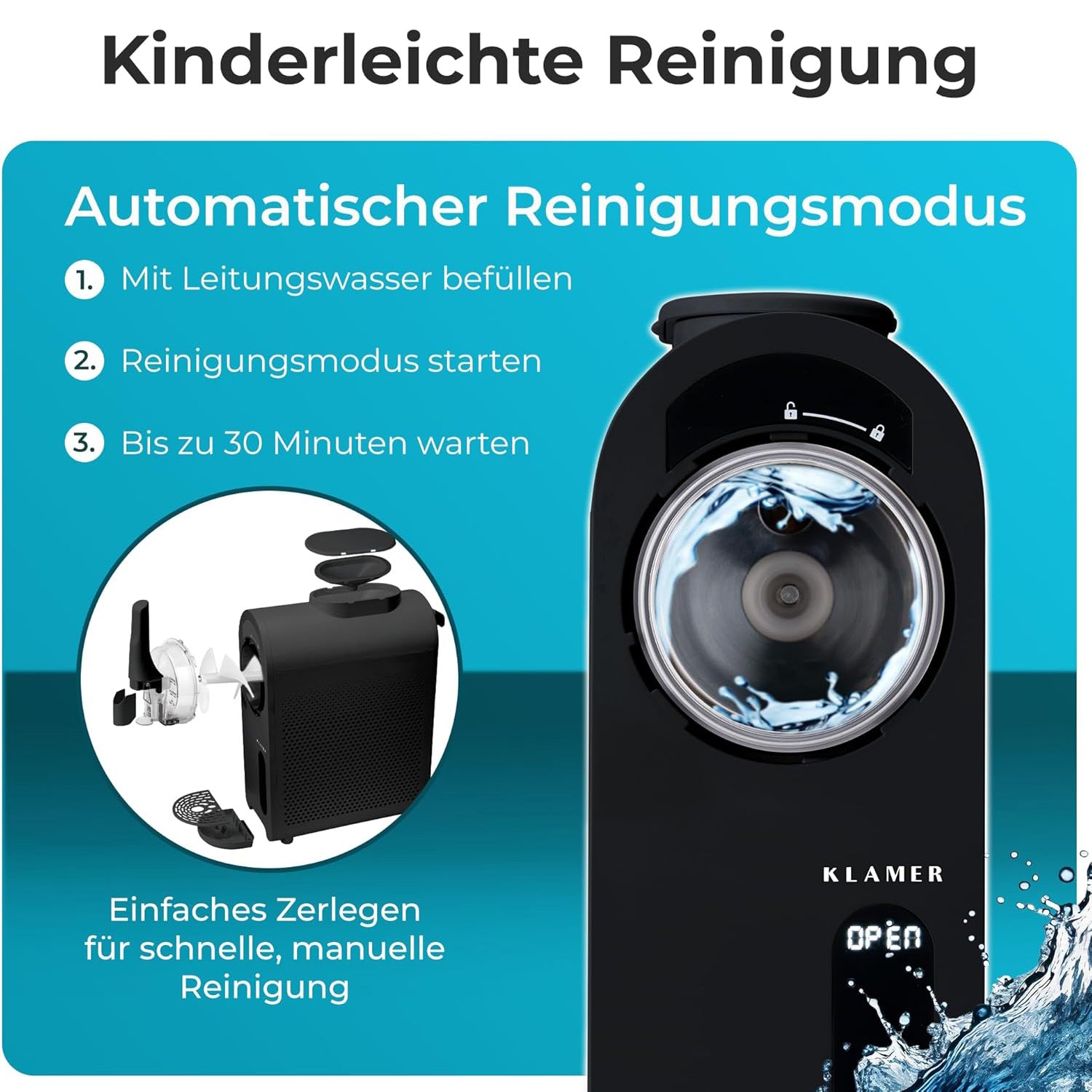 KLAMER Softeis Maschine