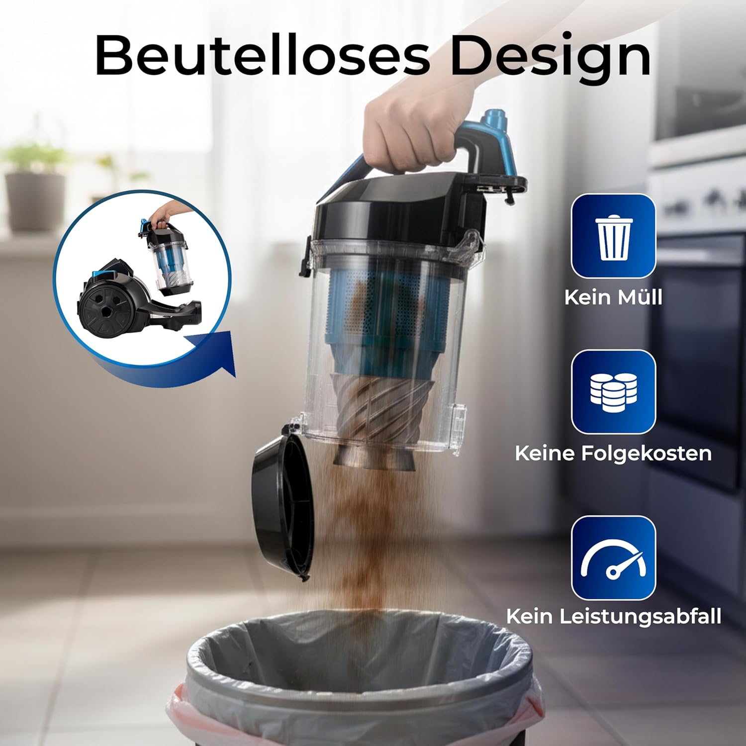 Staubsauger Beutellos