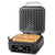KLAMER Waffeleisen 1200W Schwarz – Bild 1