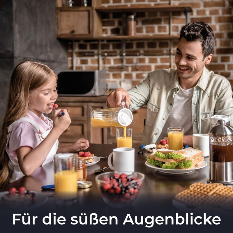 KLAMER Waffeleisen 1200W Schwarz – Bild 7