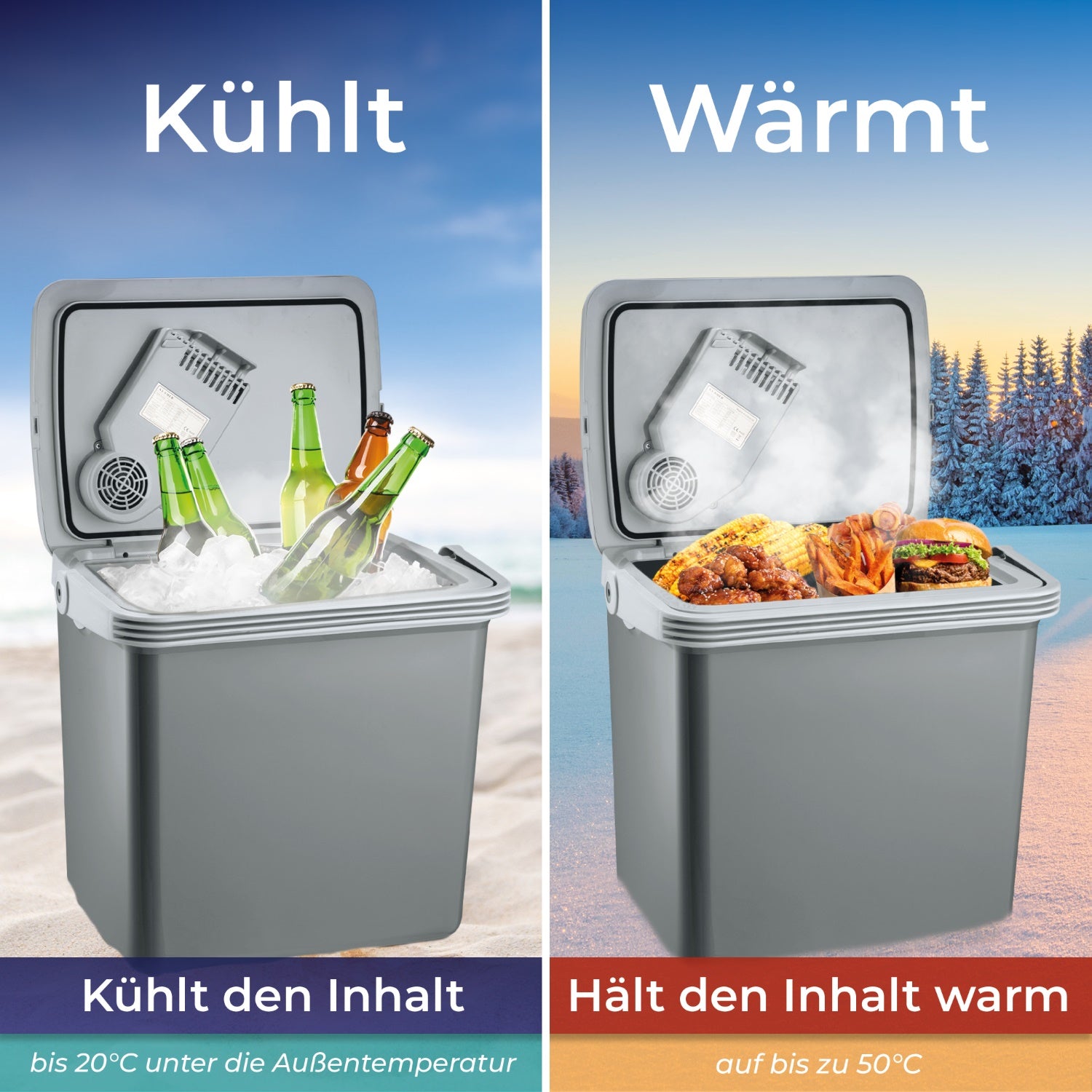 Kühl + Wärmebox 25L